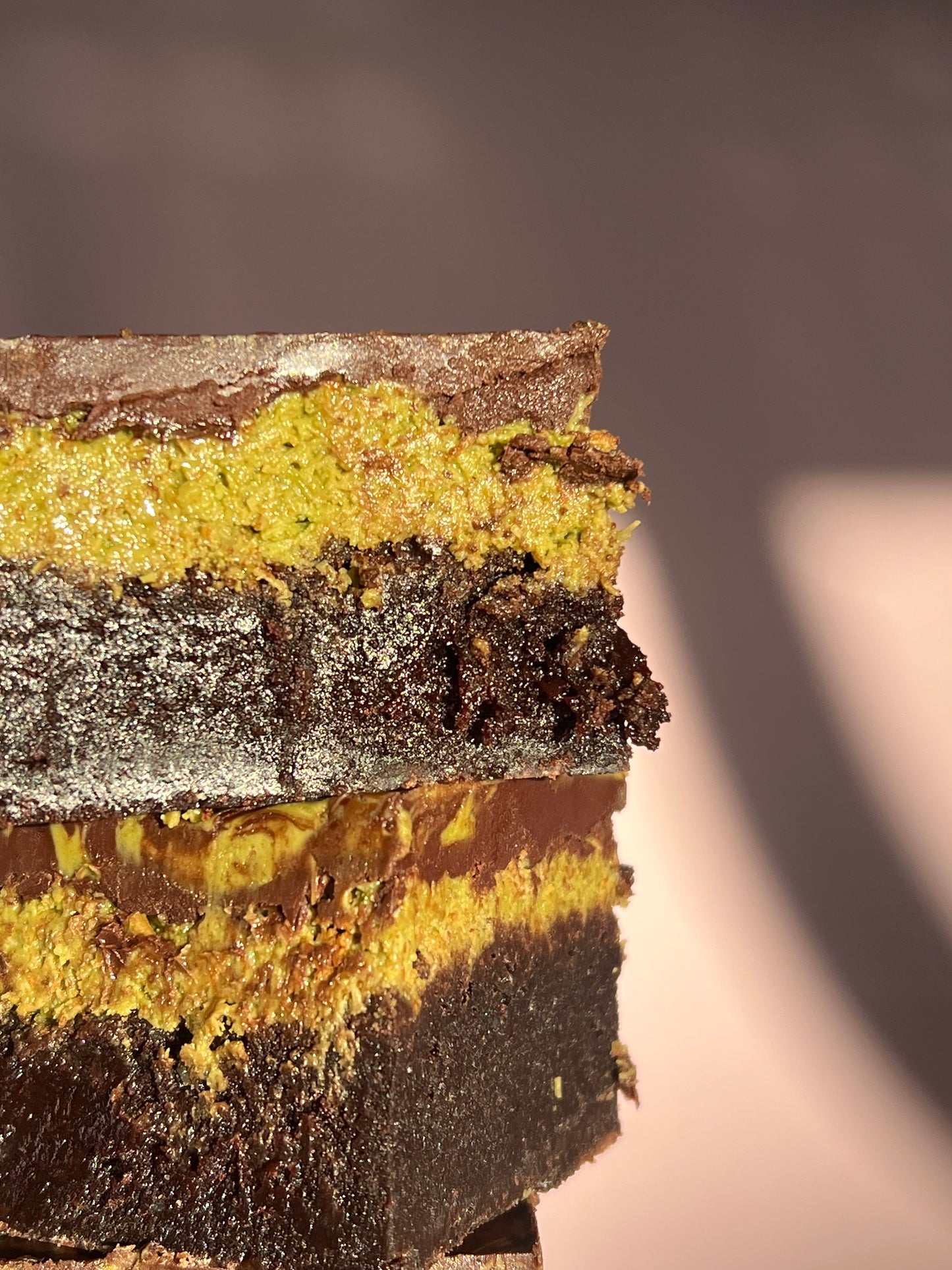 Dubai Viral Brownie Stack