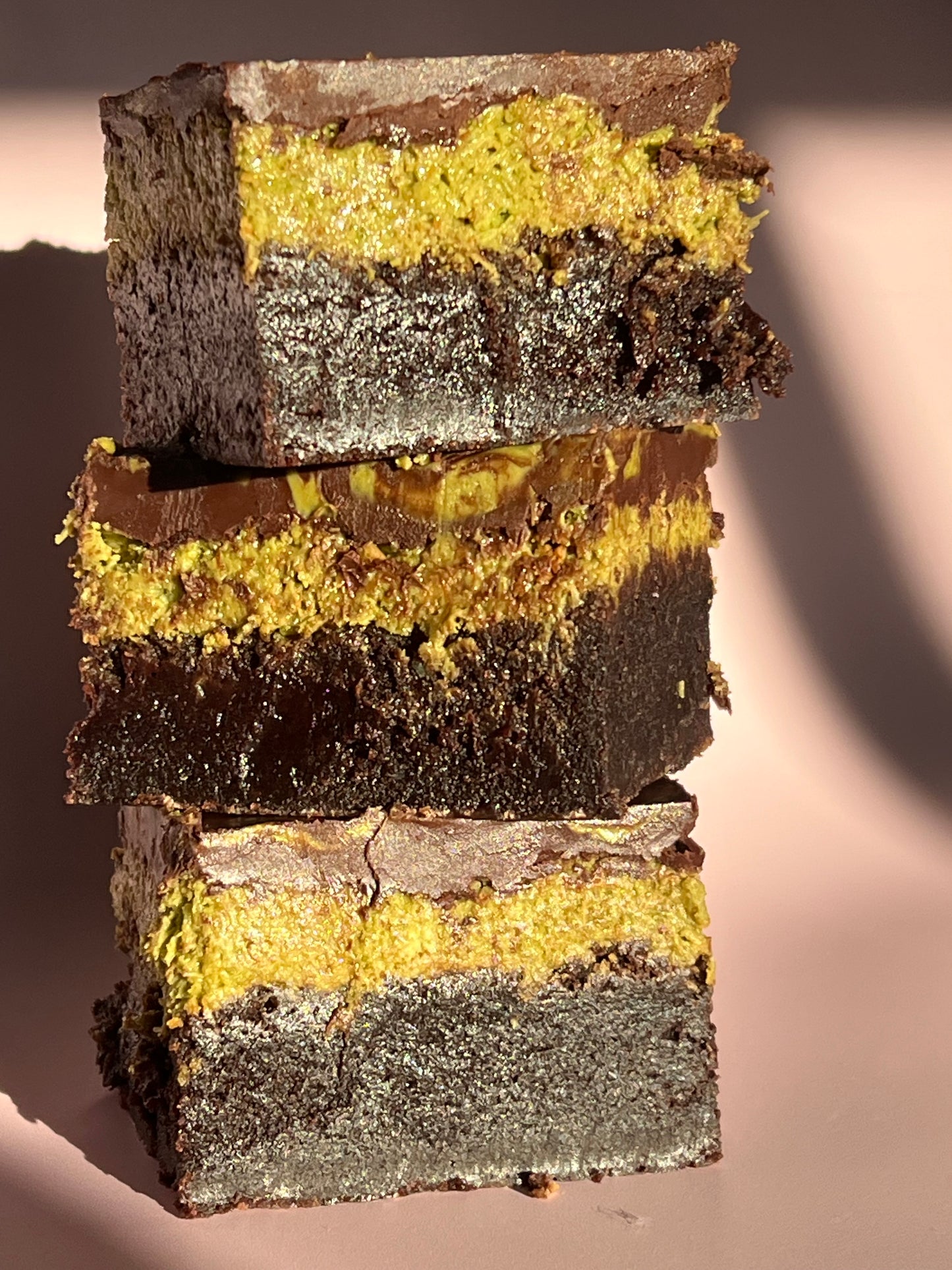 Dubai Viral Brownie Stack