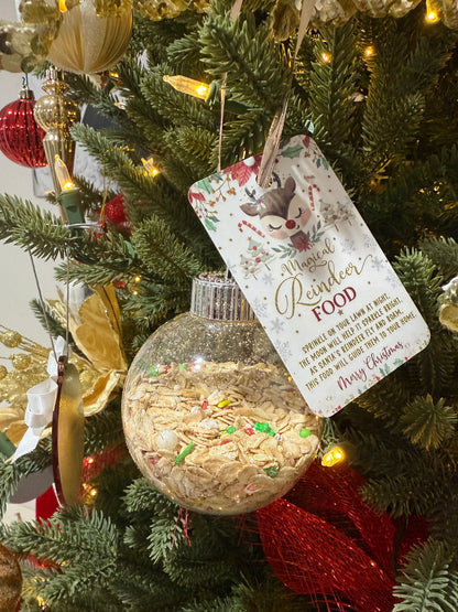 Reindeer Food Bauble